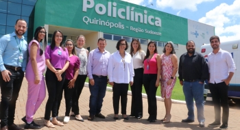 Governo de Goiás e UFG capacitam profissionais de policlínica para Goiás Todo Rosa